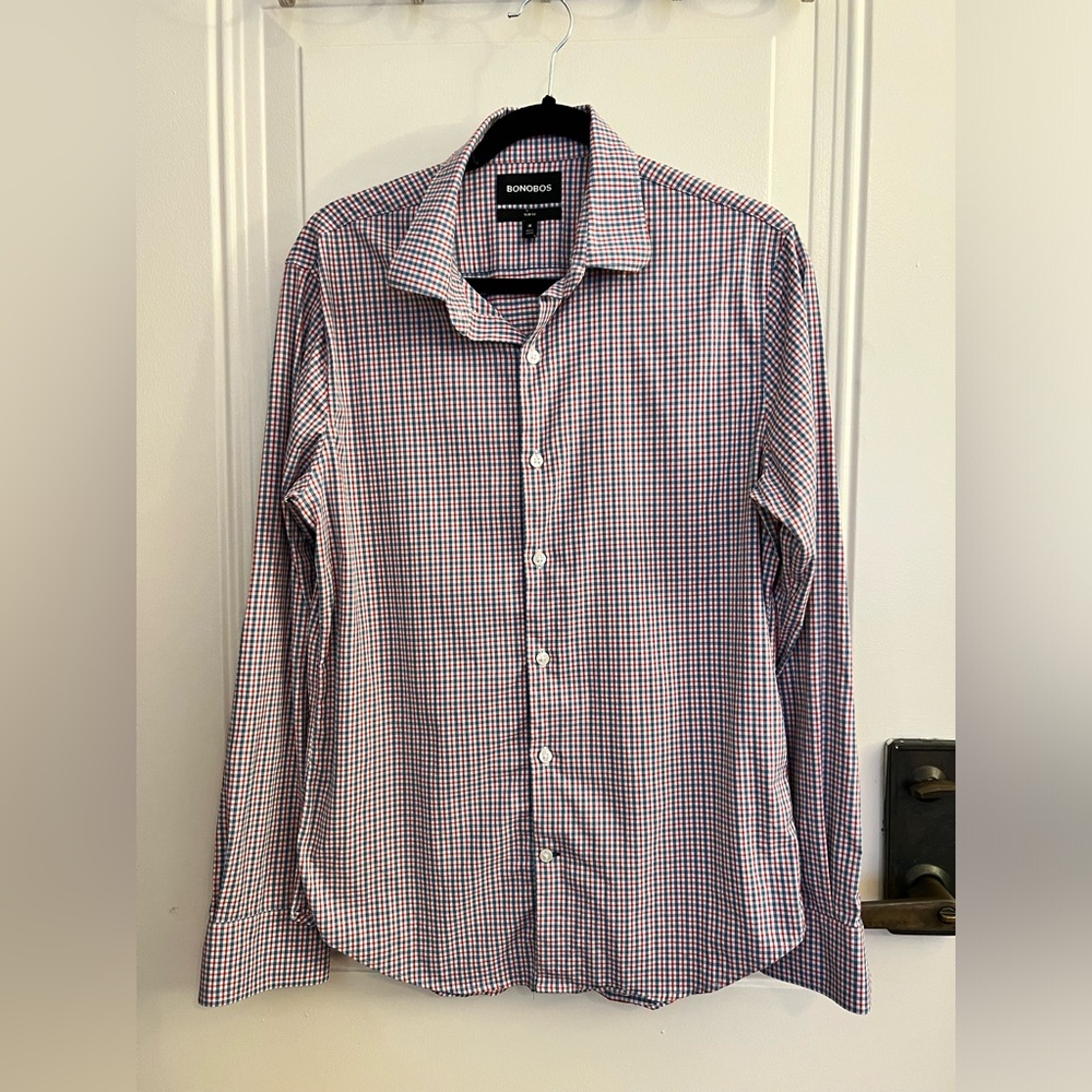 Bonobos Plaid Button Down Shirt